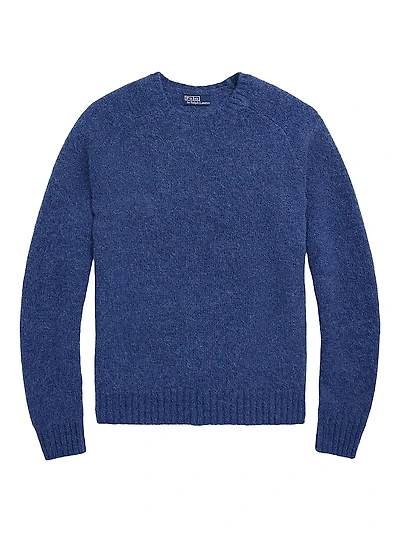 Wool & Alpaca-Blend Crewneck Sweater