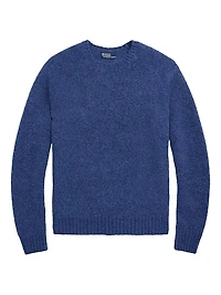 Wool & Alpaca-Blend Crewneck Sweater