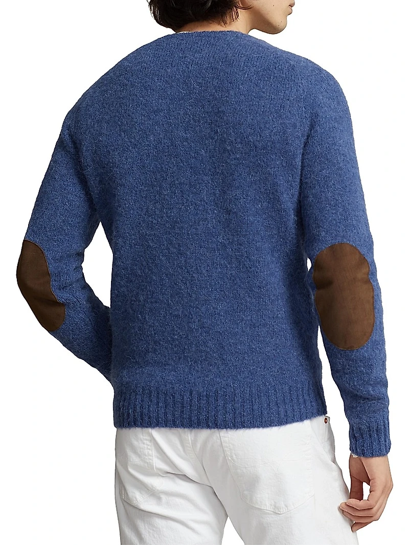 Wool & Alpaca-Blend Crewneck Sweater