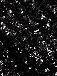 Sleeveless Sequined Gown