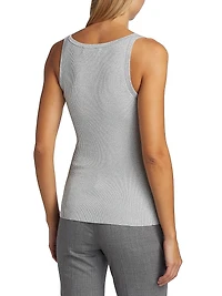 Glittery Ribbed Tank