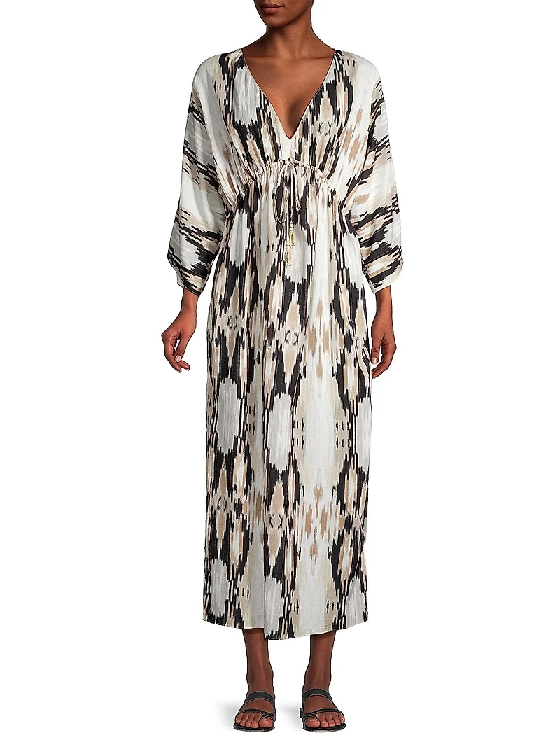 Ibiza V-Neck Maxi Dress
