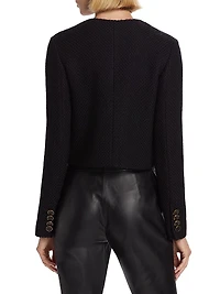 Bernadette Wool-Blend Tweed Jacket