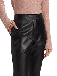 Todd Leather Pants