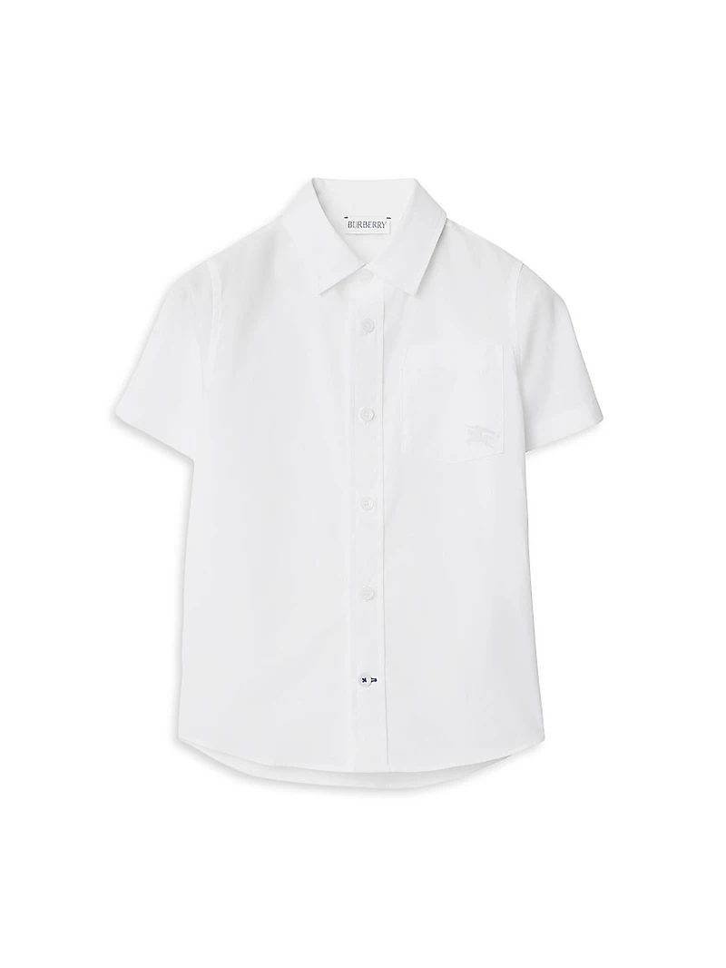 Little Boy's & Short-Sleeve Shirt