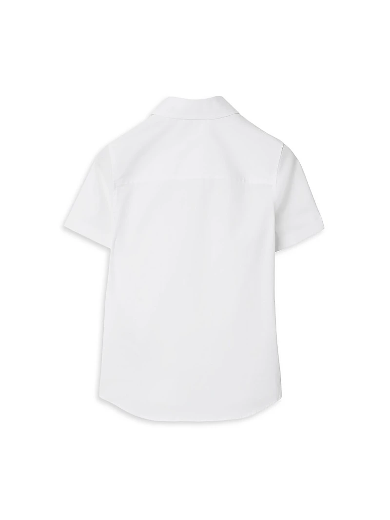 Little Boy's & Short-Sleeve Shirt