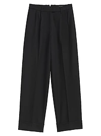 Marianne Wool Wide-Leg Trousers