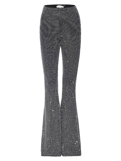Hotfix Crystal Flared Pants