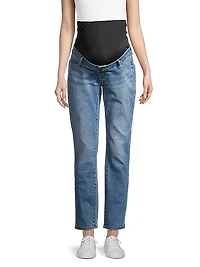 BFF Straight-Leg Maternity Jeans