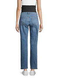 BFF Straight-Leg Maternity Jeans