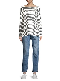 BFF Straight-Leg Maternity Jeans