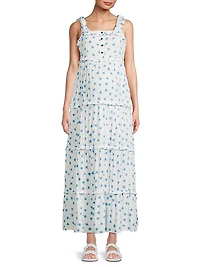 Mara Floral Tiered Maxi Dress