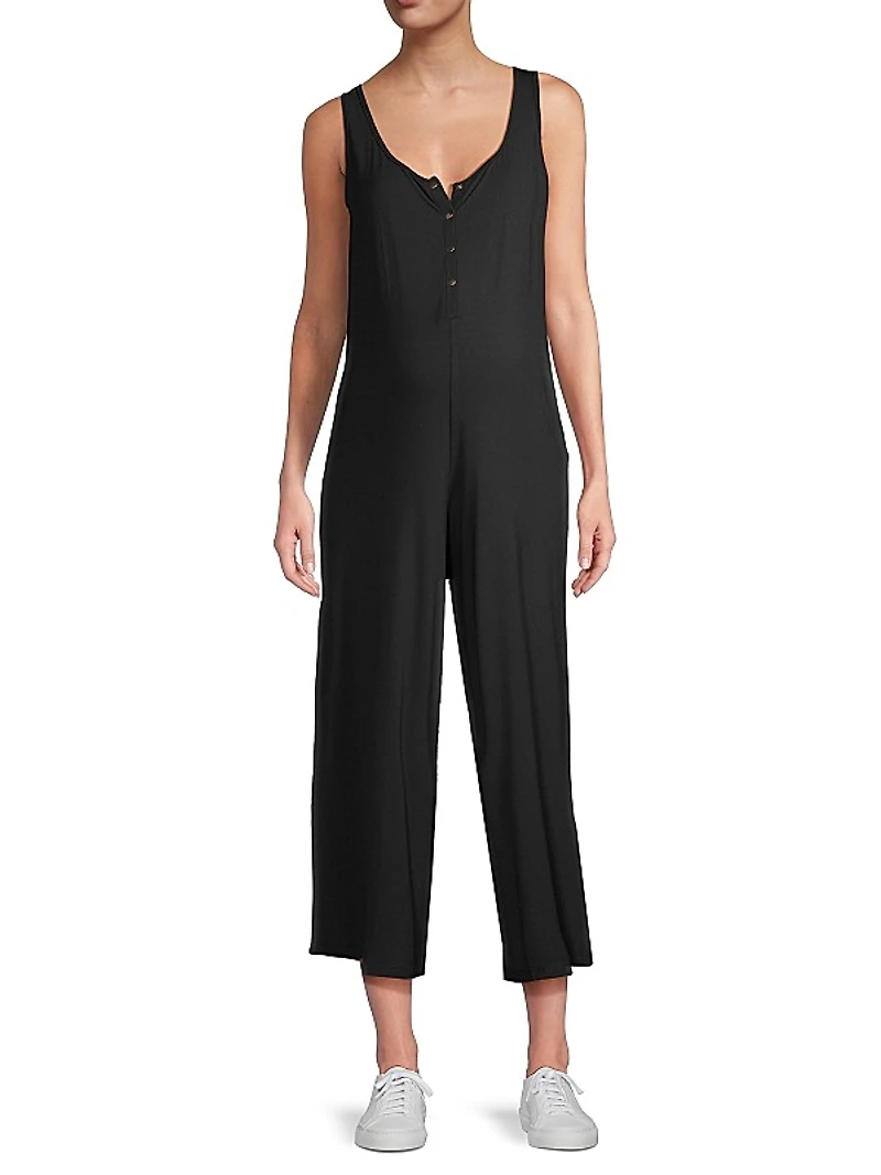 Round The Clock Jersey Nursing Jumpsuit