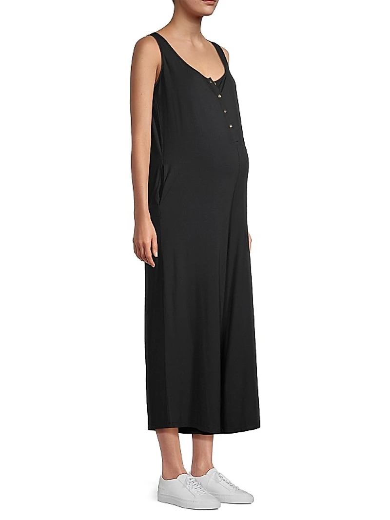 Round The Clock Jersey Nursing Jumpsuit