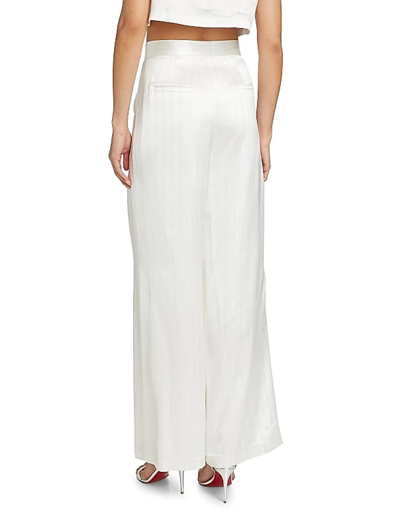 Hester Metallic Stripe Pants