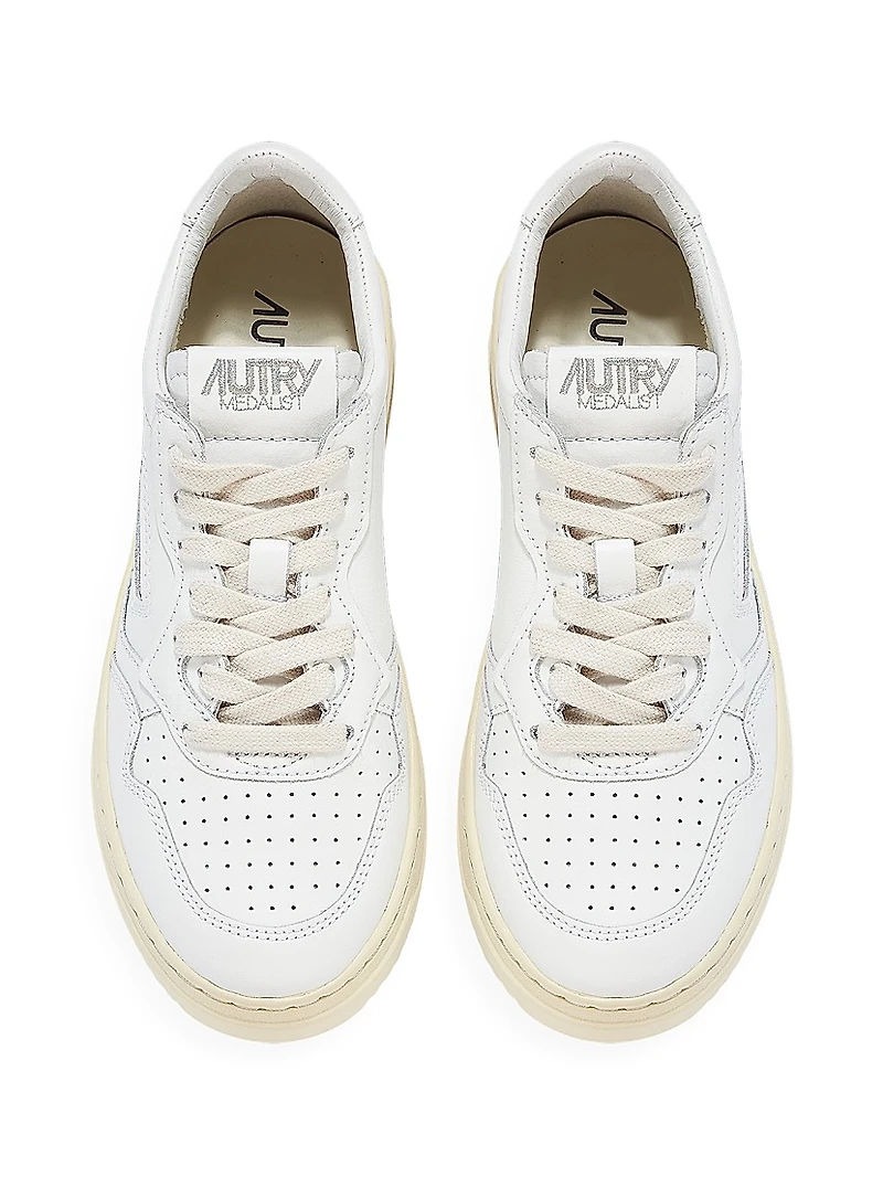 Medalist Leather Low-Top Sneakers