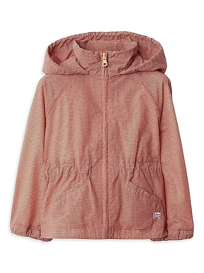 Baby Girl's, Little Girl's & Girl's Lightweight Hooded Jacket