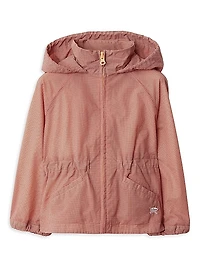 Baby Girl's, Little Girl's & Girl's Lightweight Hooded Jacket