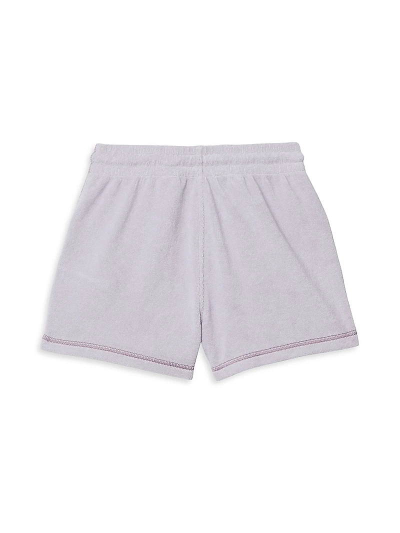 Little Girl's & Nadine EKD Cotton-Blend Shorts