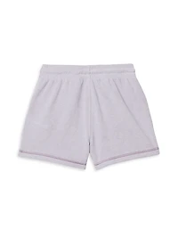 Little Girl's & Nadine EKD Cotton-Blend Shorts