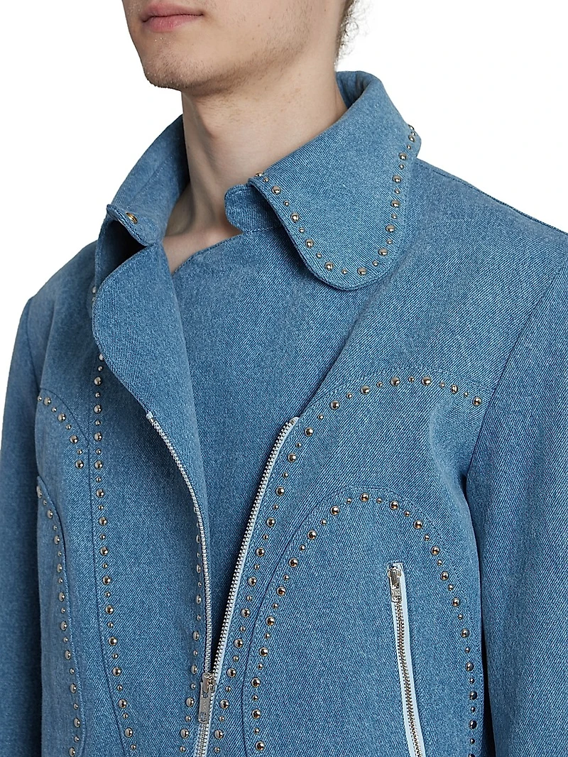 Studded Denim Jacket