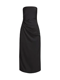 Harriet Strapless Midi-Dress