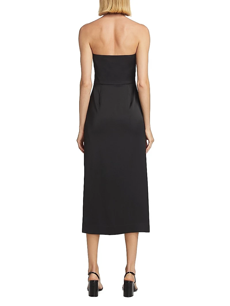Harriet Strapless Midi-Dress