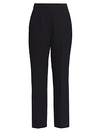 Sylvie Straight-Leg Trousers