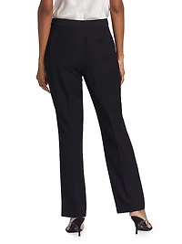 Sylvie Straight-Leg Trousers