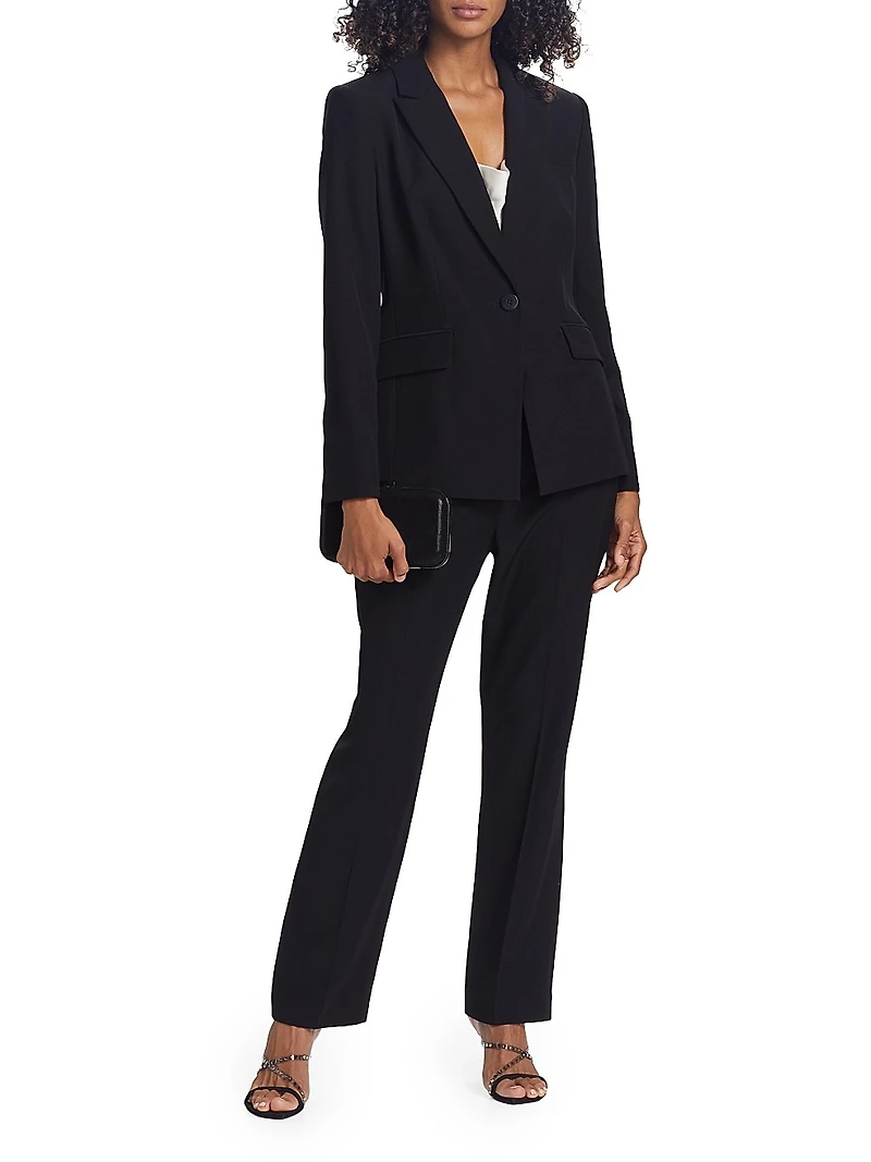 Sylvie Straight-Leg Trousers