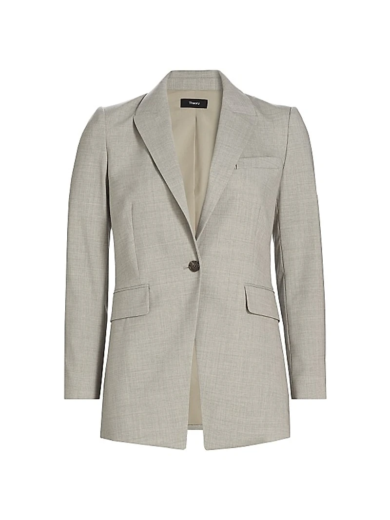 Etiennette Wool-Blend Blazer