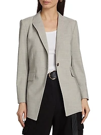 Etiennette Wool-Blend Blazer