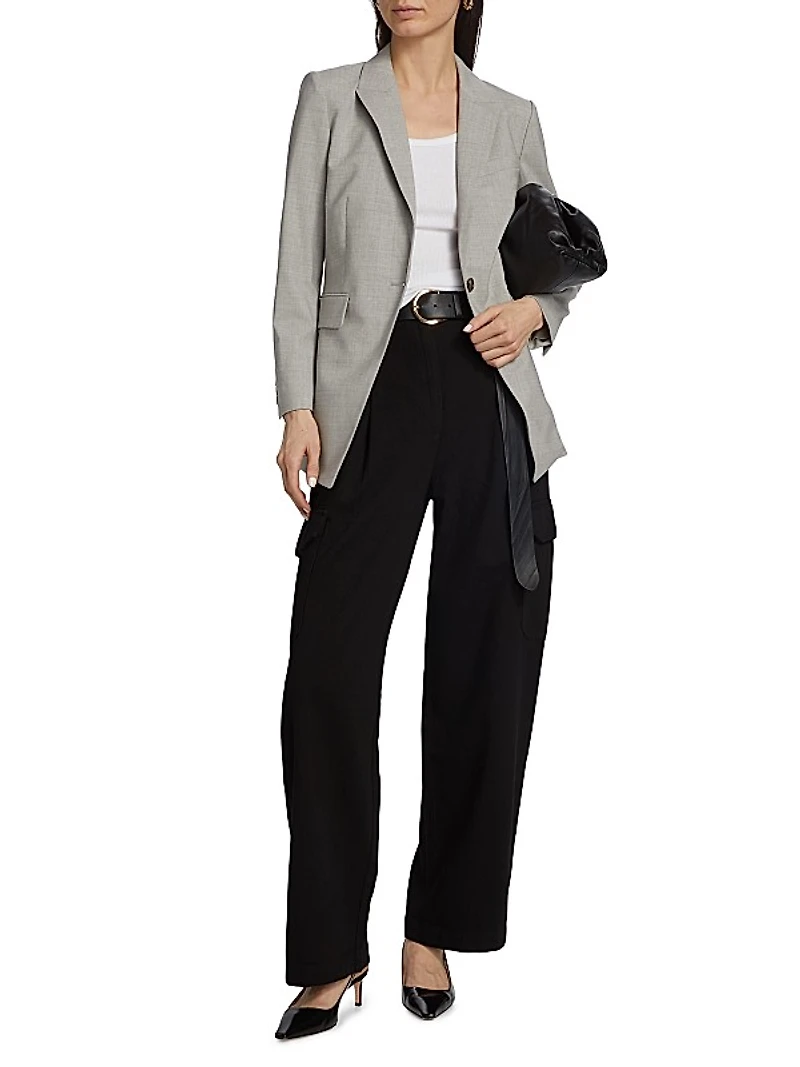 Etiennette Wool-Blend Blazer