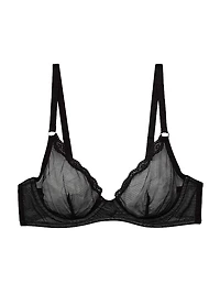 Sheer Tulle Demi Bra