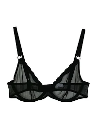 Sheer Tulle Demi Bra