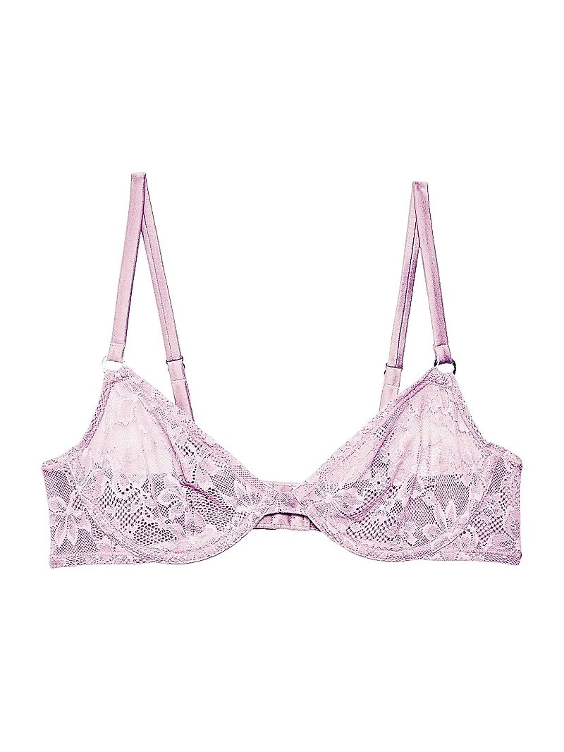 Le Stretch Multi-Fit Lace Demi Bra