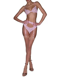 Le Stretch Multi-Fit Lace Demi Bra