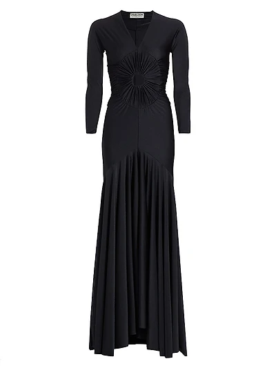 Ottoda Cut-Out Maxi Dress