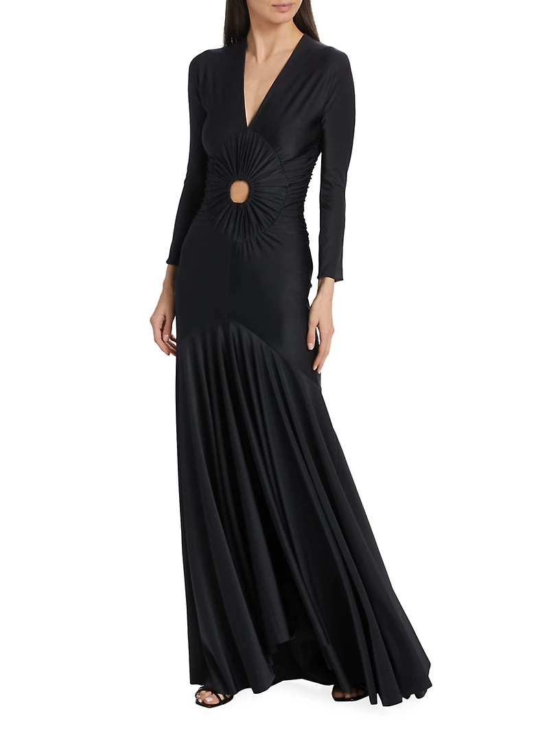 Ottoda Cut-Out Maxi Dress