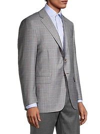 Siena Plaid Wool Sportcoat