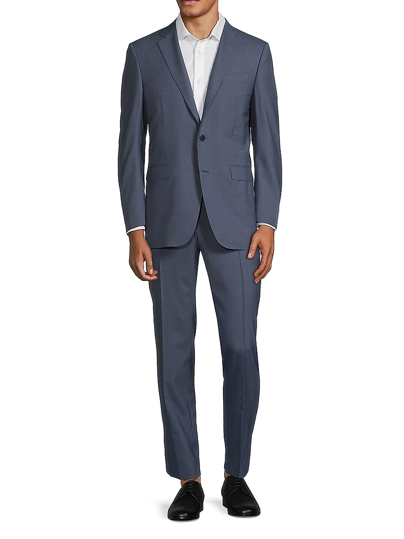 Milano Wool Single-Breasted Suit