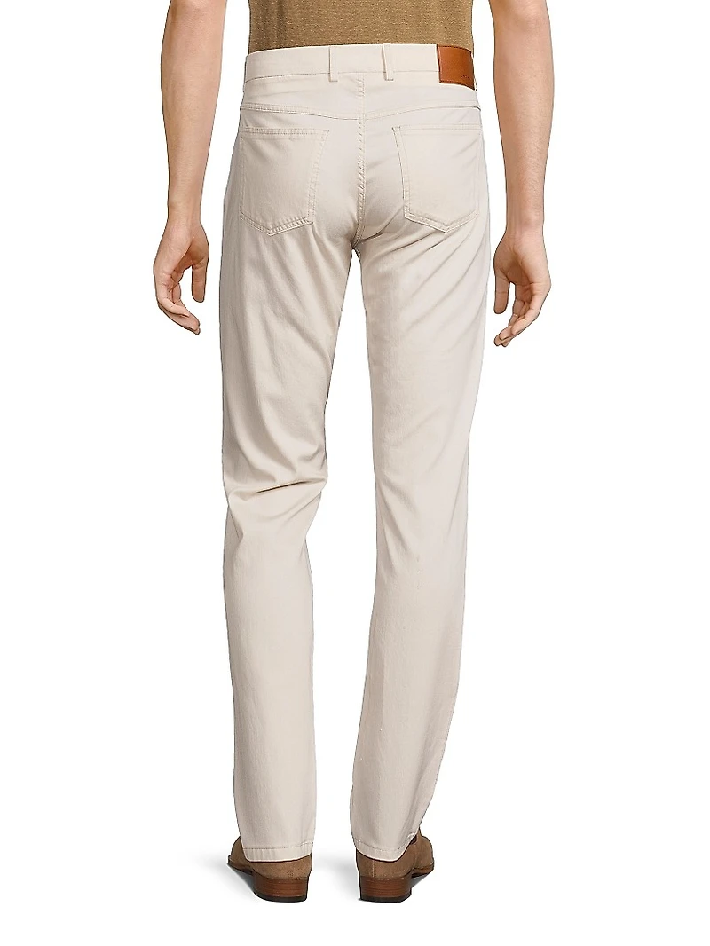 Stretch Five-Pocket Trousers