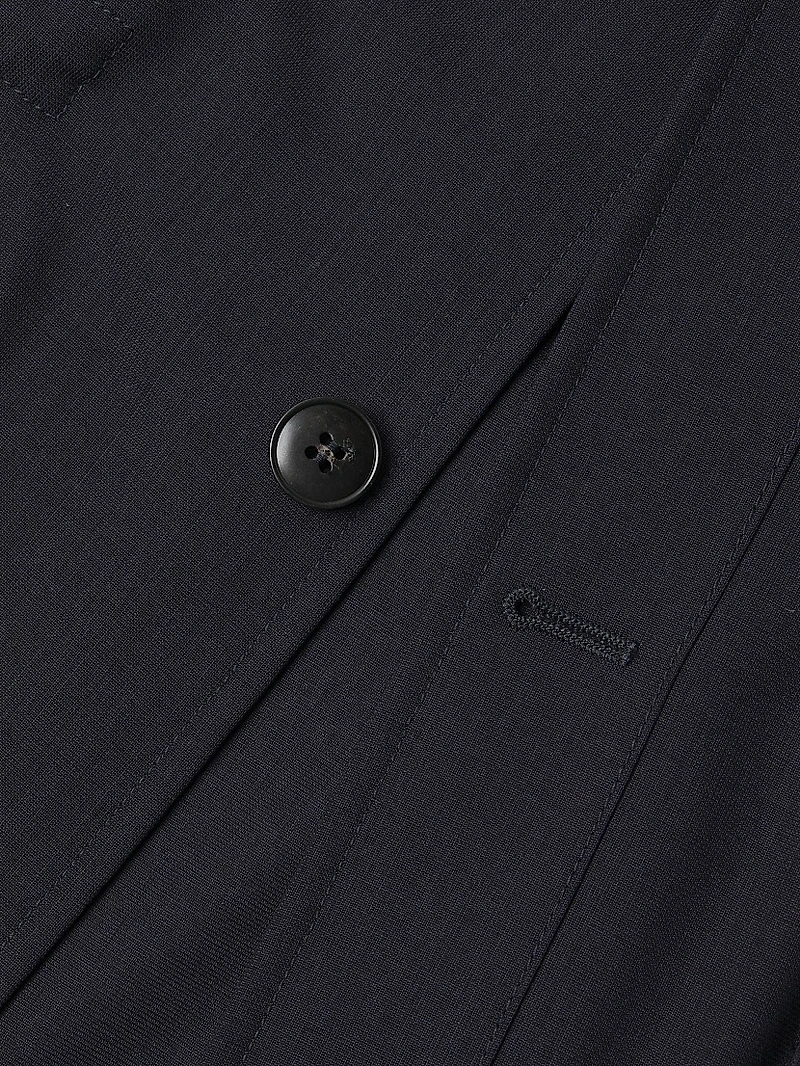 Impeccable Wool Safari Jacket