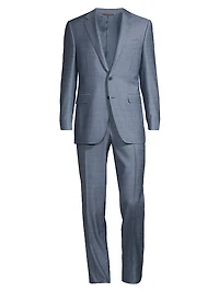 Milano Denim Effect Suit