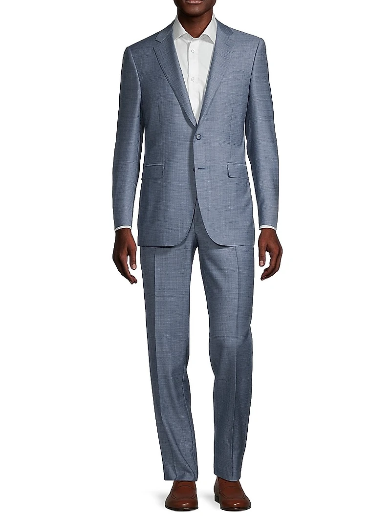 Milano Denim Effect Suit