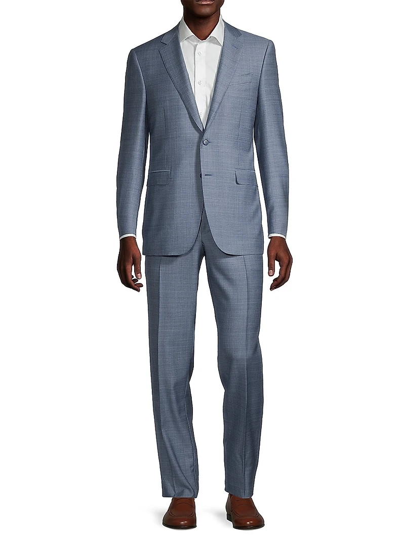 Milano Denim Effect Suit