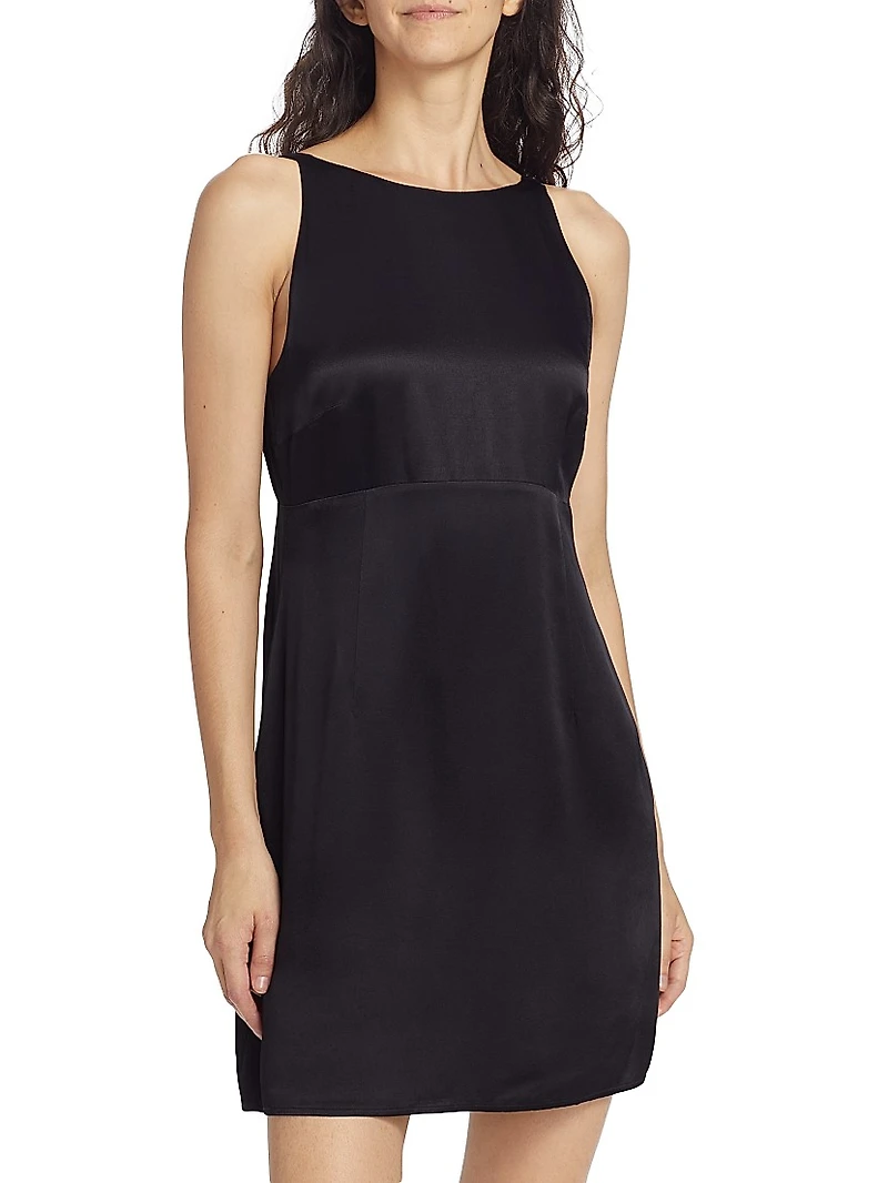 Kaye Satin Minidress