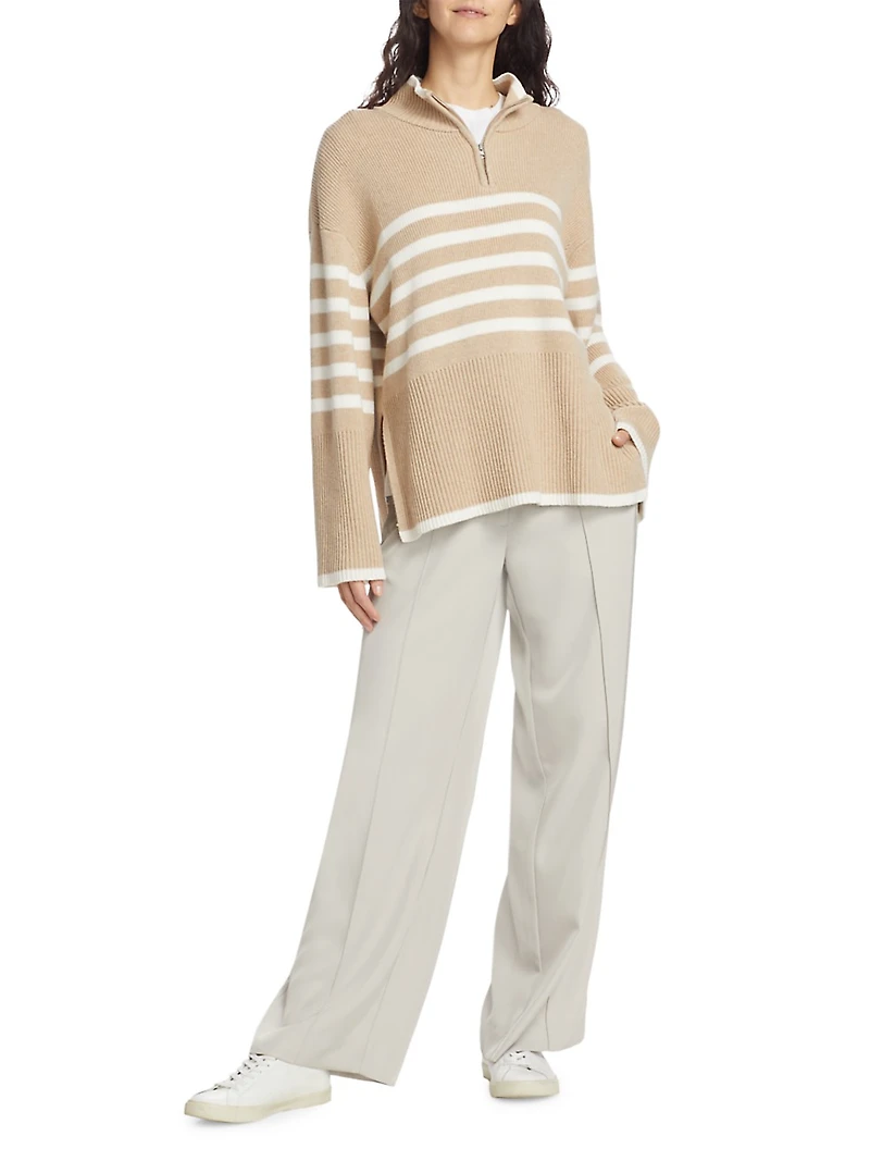 Alta Wide-Leg Suiting Pants