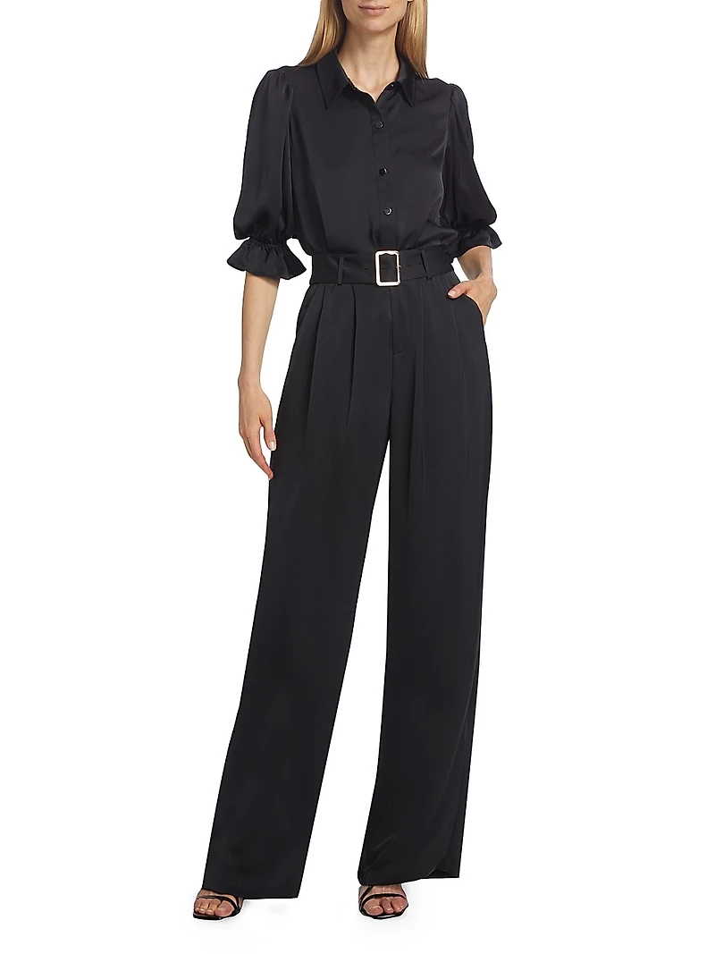 Dina Button-Front Bodysuit