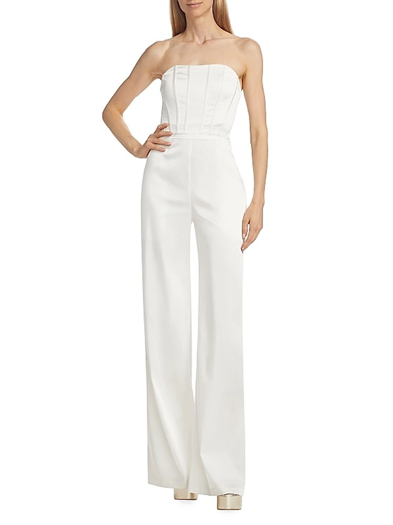 Mira Strapless Bustier Jumpsuit